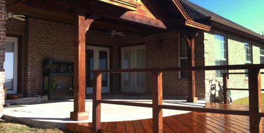 Corbel Deck Frisco Railing