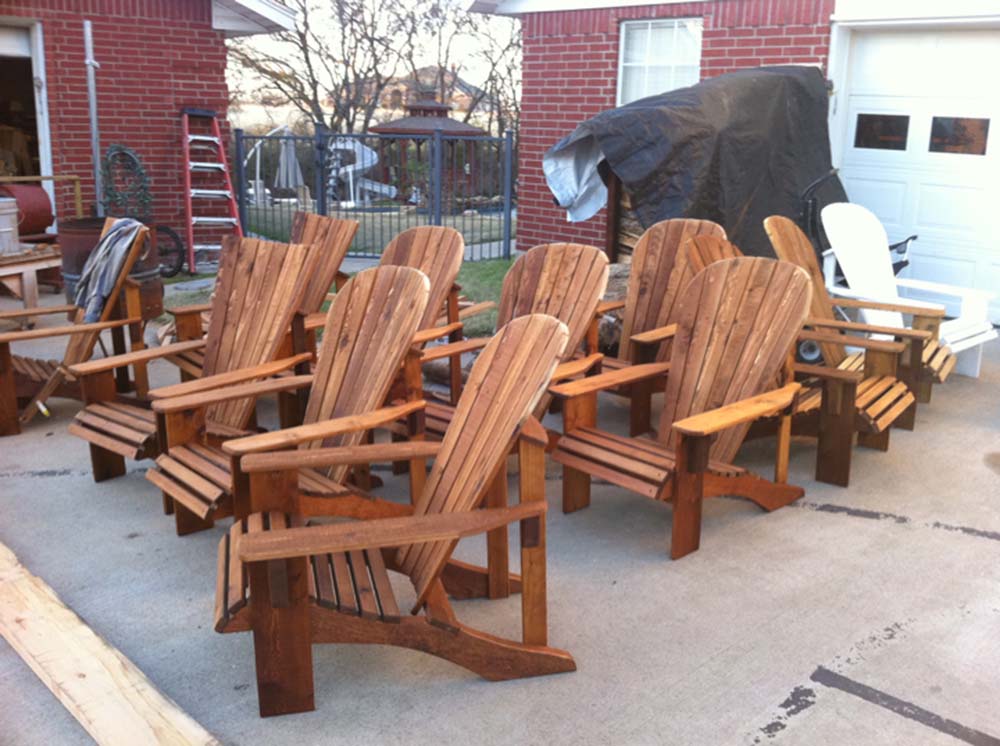 Hundt Construction Also Builds The Most Comfortable Adirondack