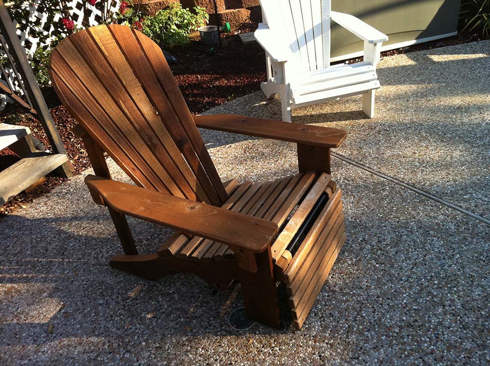 Hundt Construction Also Builds The Most Comfortable Adirondack Chairs
